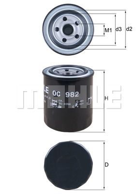 WILMINK GROUP Eļļas filtrs WG1217251